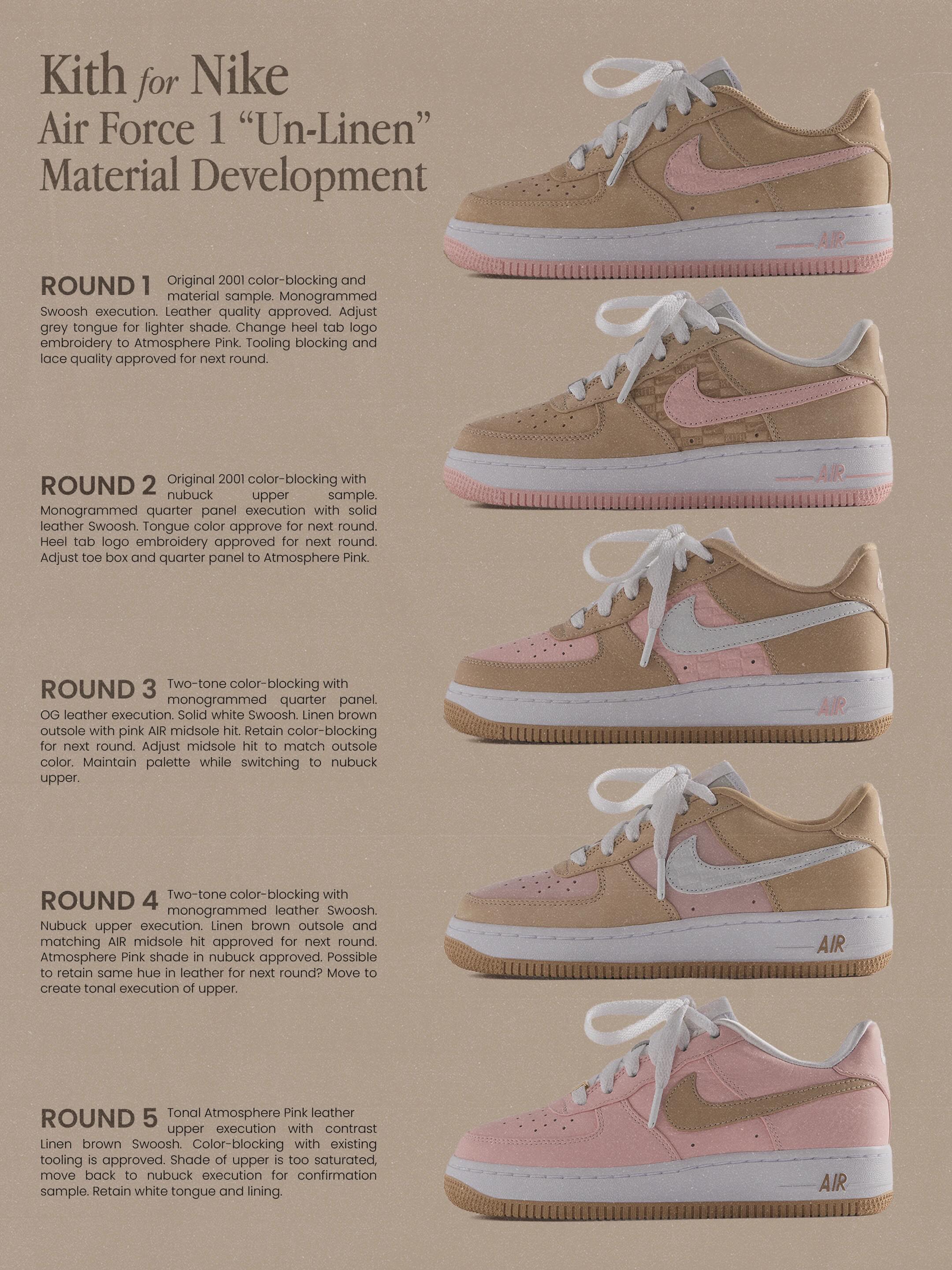 KITH REVIVES THE LINEN AIR FORCE 1 FOR A FULL COLLECTION (image 4)