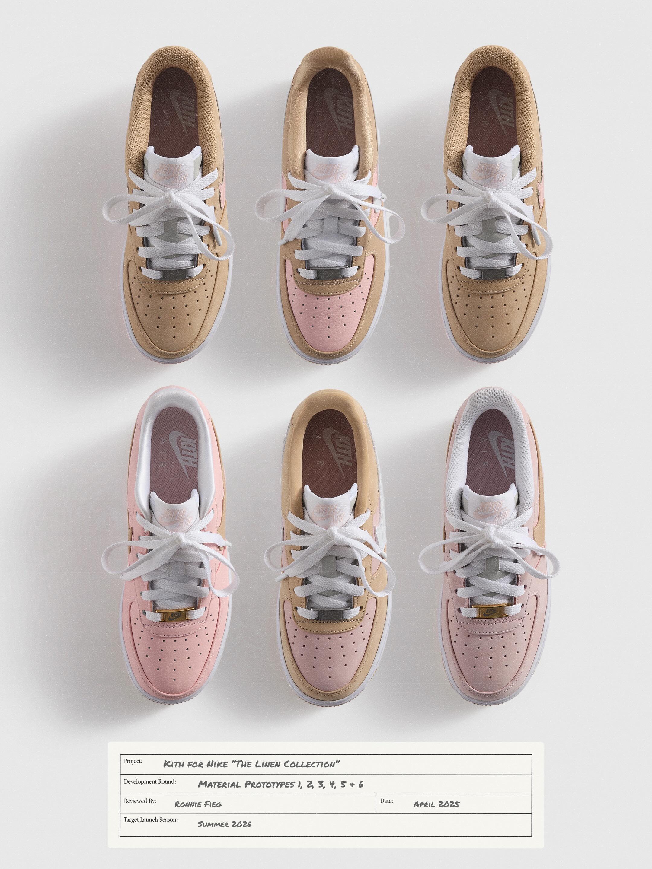 KITH REVIVES THE LINEN AIR FORCE 1 FOR A FULL COLLECTION (image 5)