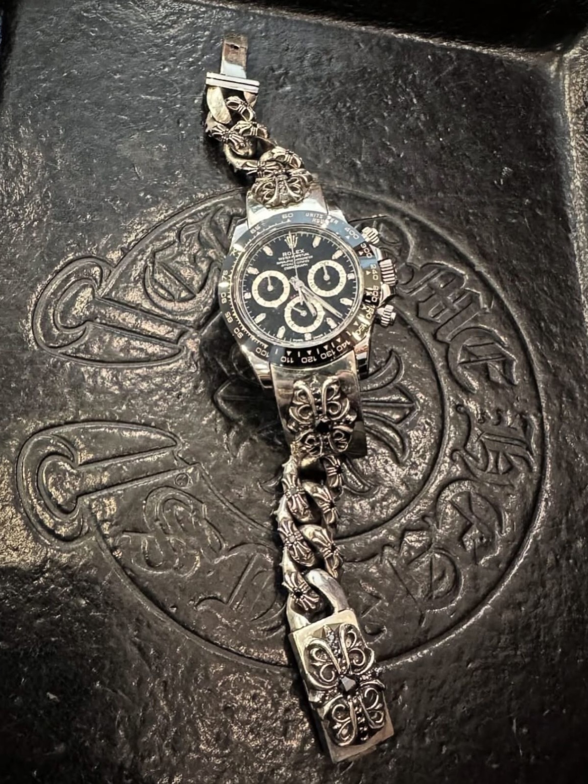 CHROME HEARTS ON A ROLEX DAYTONA IS NEVER OFFICIAL (image 3)