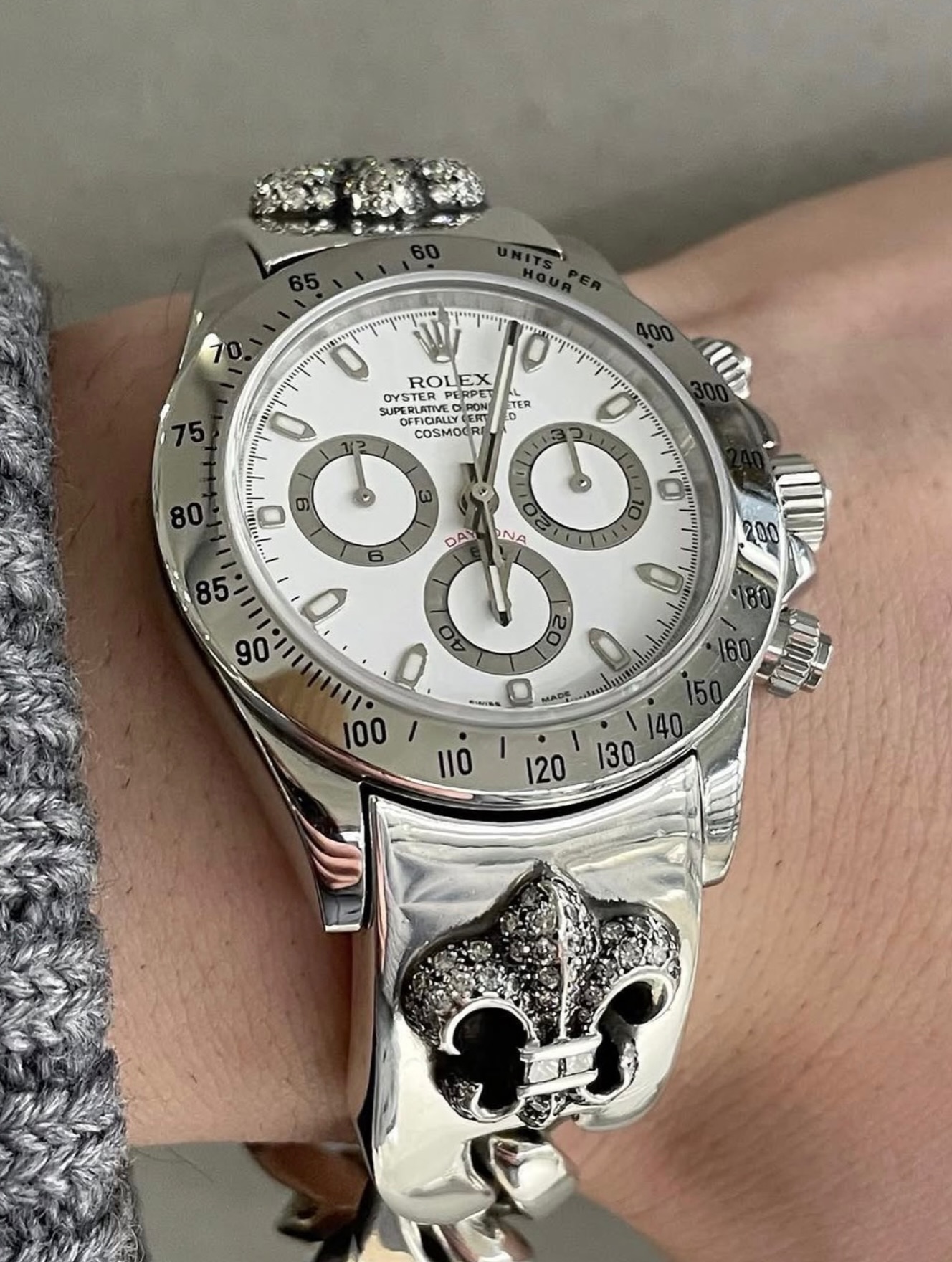 CHROME HEARTS ON A ROLEX DAYTONA IS NEVER OFFICIAL (image 7)