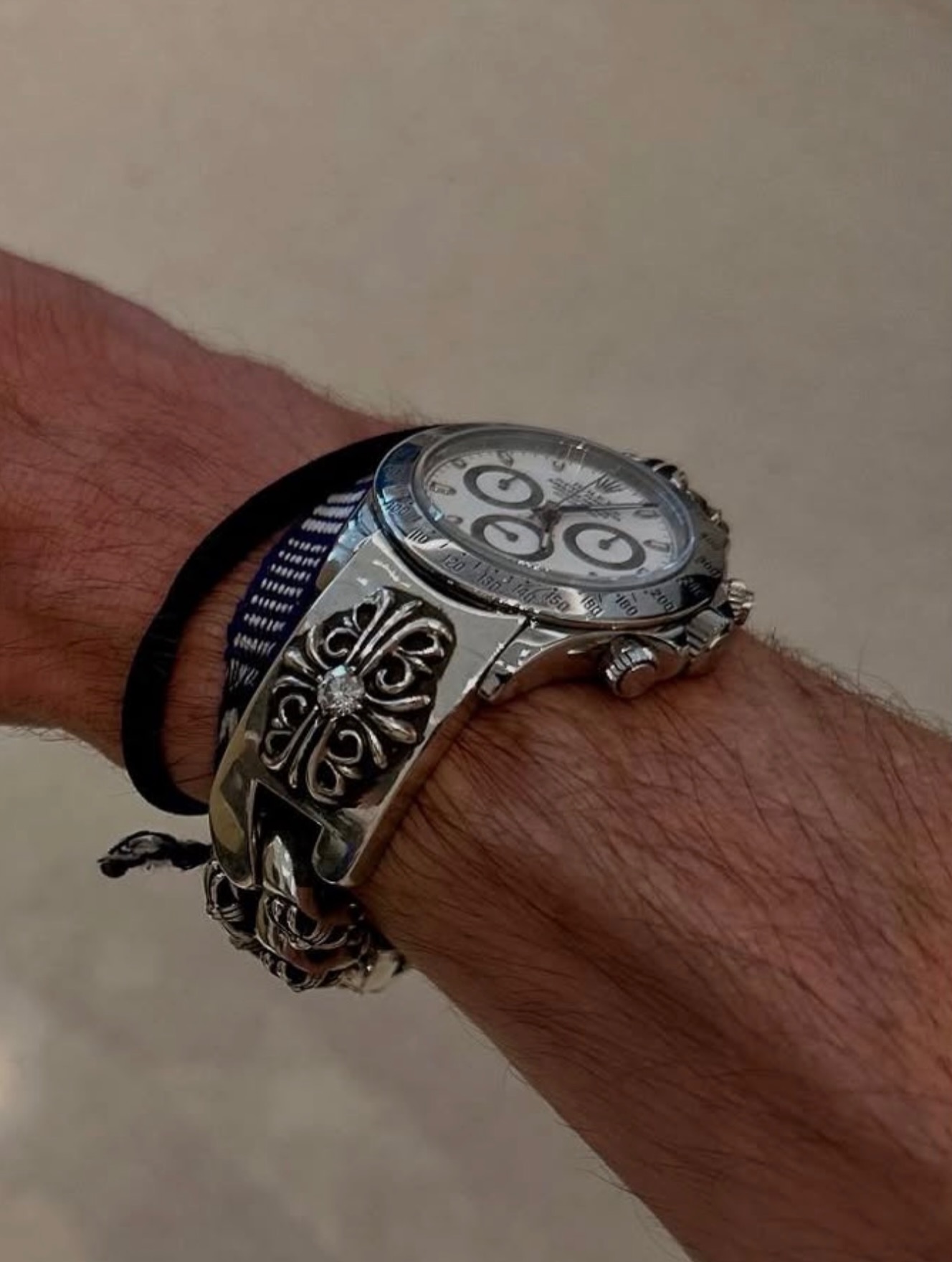 CHROME HEARTS ON A ROLEX DAYTONA IS NEVER OFFICIAL (image 9)
