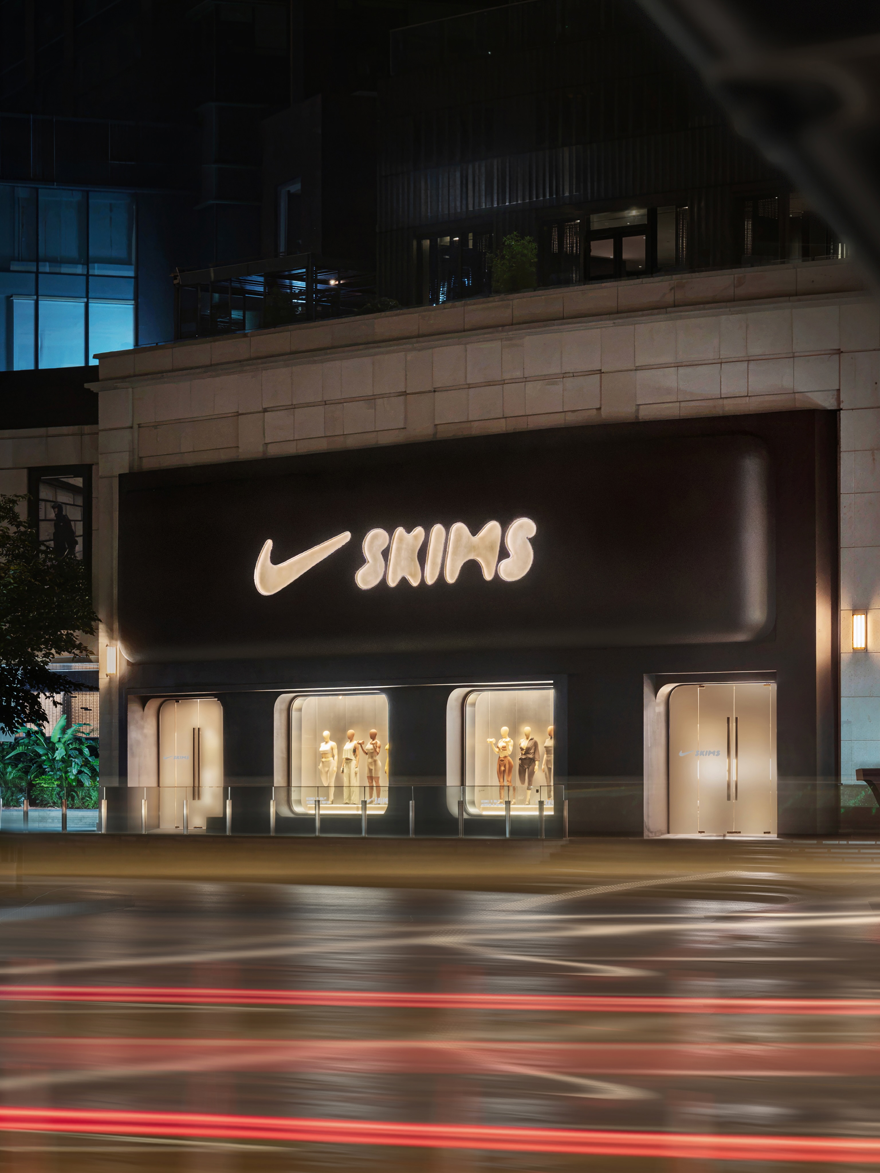 NikeSKIMS at No. 789 West Nanjing Road, Shanghai