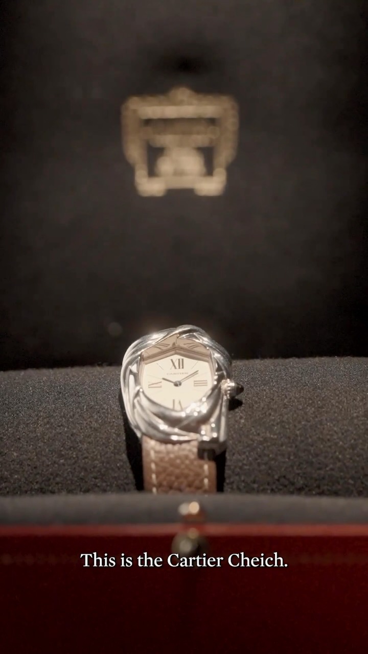 SOTHEBY'S SELLS THE ONLY WHITE GOLD CARTIER CHEICH