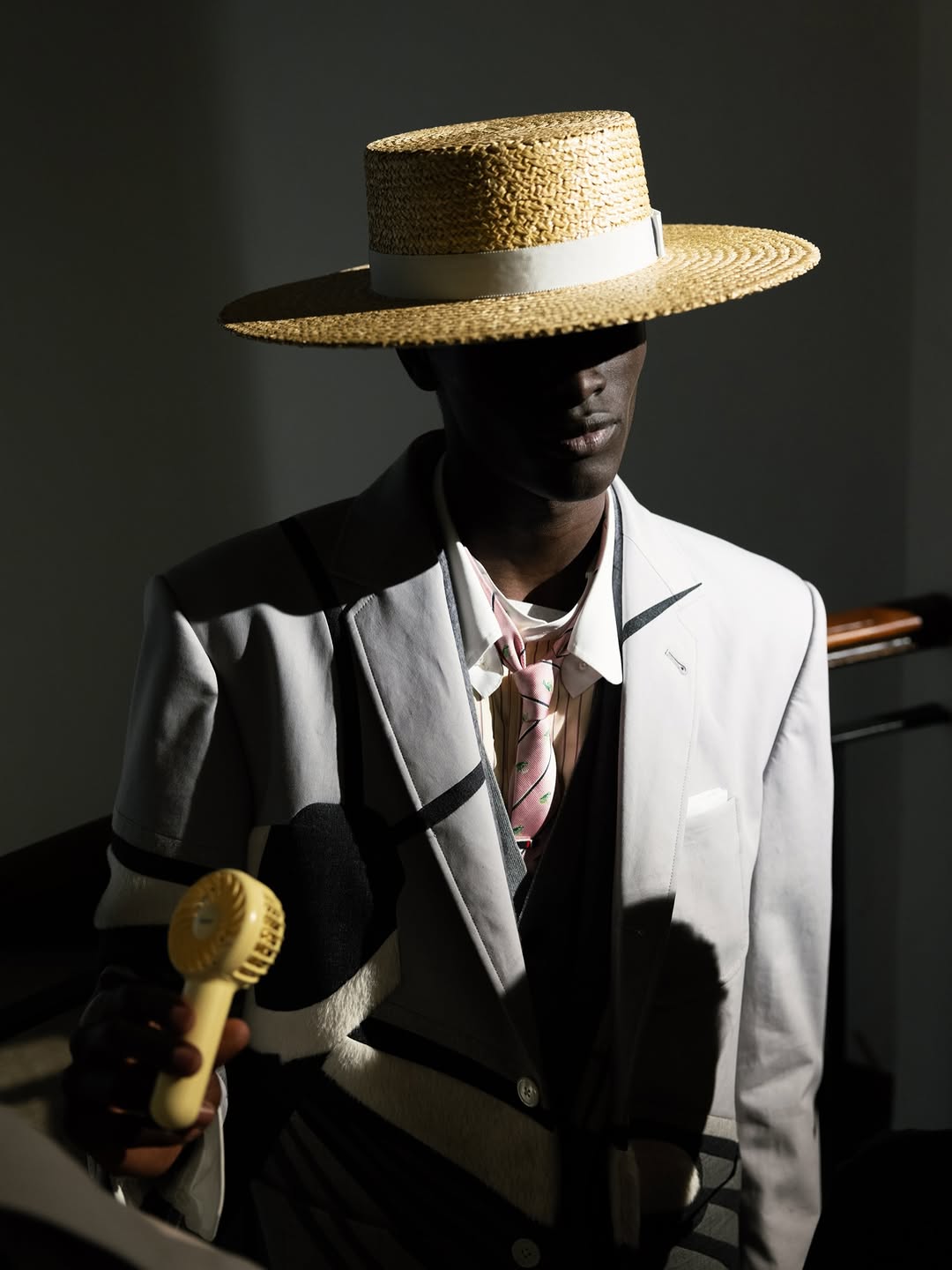 THOM BROWNE SS27 MILAN BACKSTAGE EVA LOSADA PHOTOS (image 3)