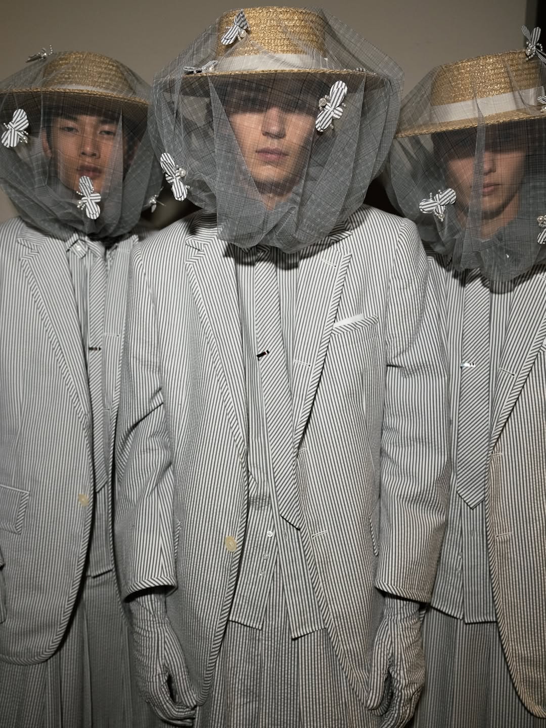 THOM BROWNE SS27 MILAN BACKSTAGE EVA LOSADA PHOTOS (image 4)