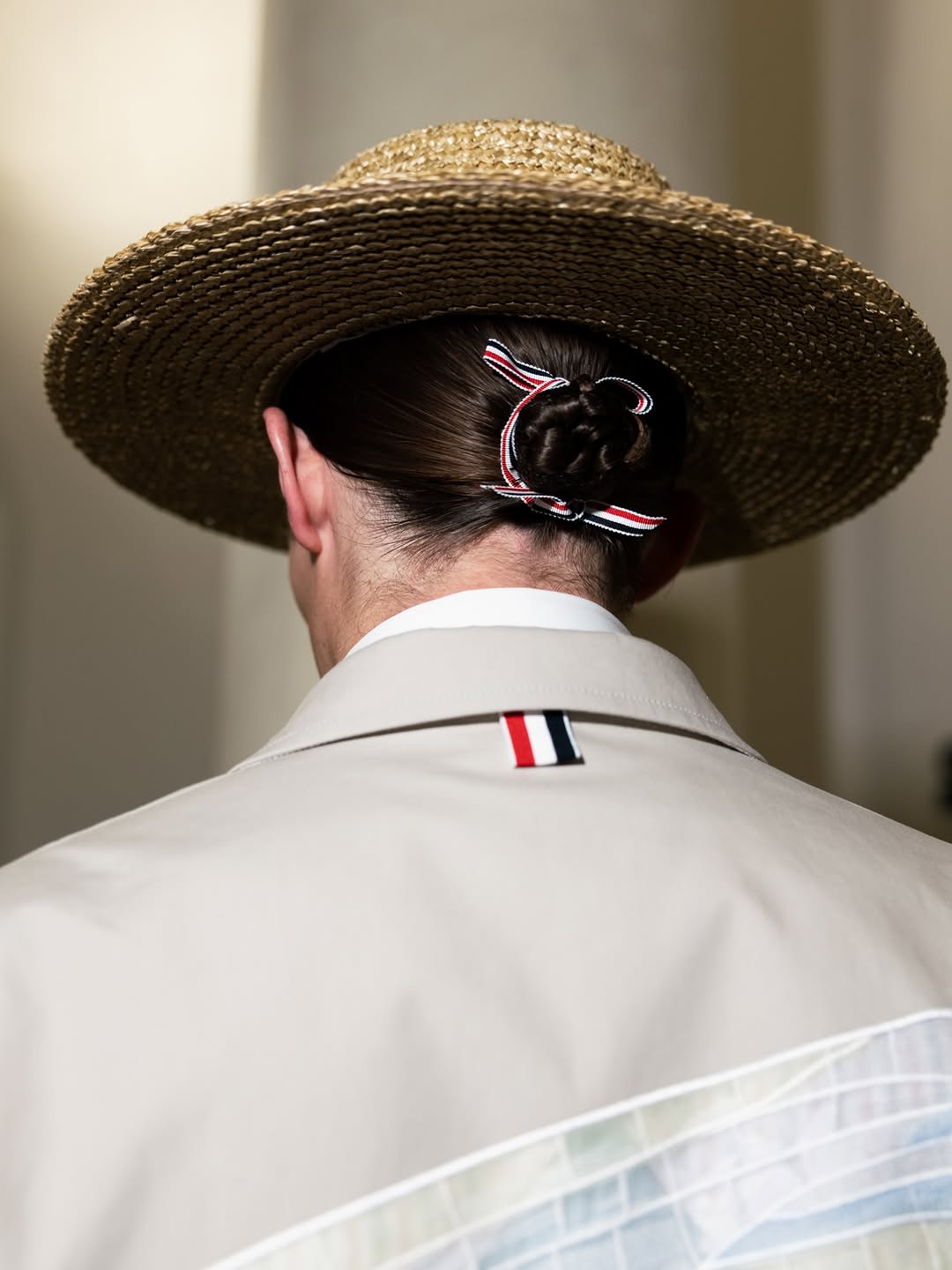 THOM BROWNE SS27 MILAN BACKSTAGE EVA LOSADA PHOTOS (image 5)
