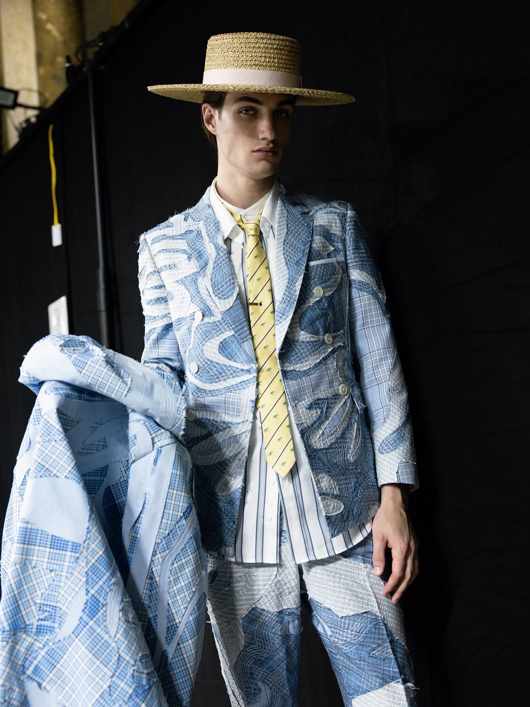 THOM BROWNE SS27 MILAN BACKSTAGE EVA LOSADA PHOTOS (image 7)