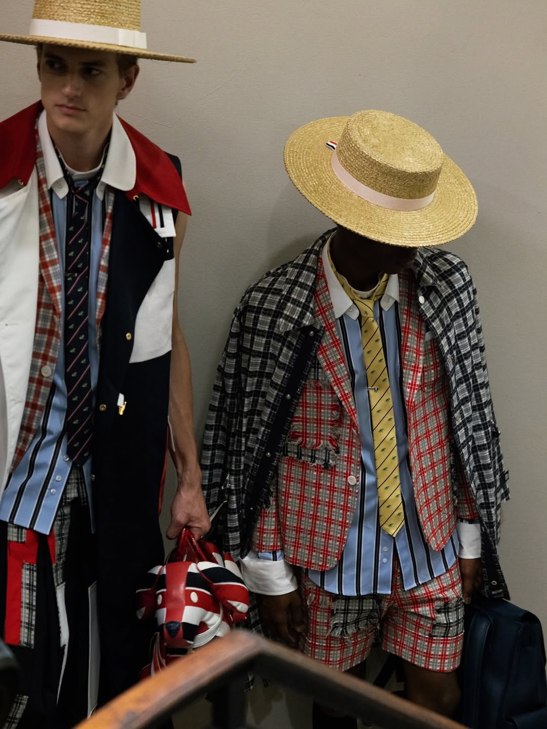 THOM BROWNE SS27 MILAN BACKSTAGE EVA LOSADA PHOTOS (image 9)