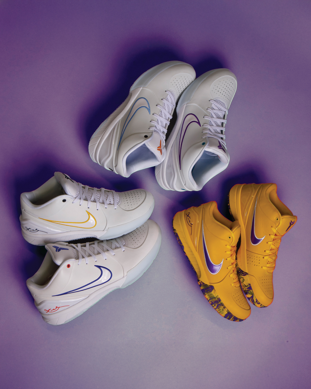 Nike Kobe 4 Protro Draft Day Pack sneaker packaging as featured in a Stadium Goods product post.