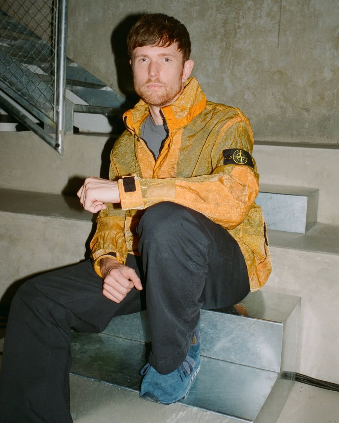 STONE ISLAND HOSTED JAMES BLAKE IN A DRAINED MILAN POOL (image 2)