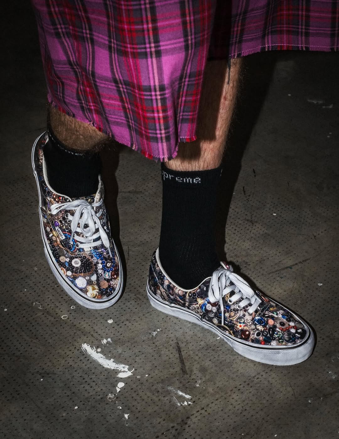 Supreme x Mike Kelley Collection Puts Outsider Art on Vans and Suede (image 2)
