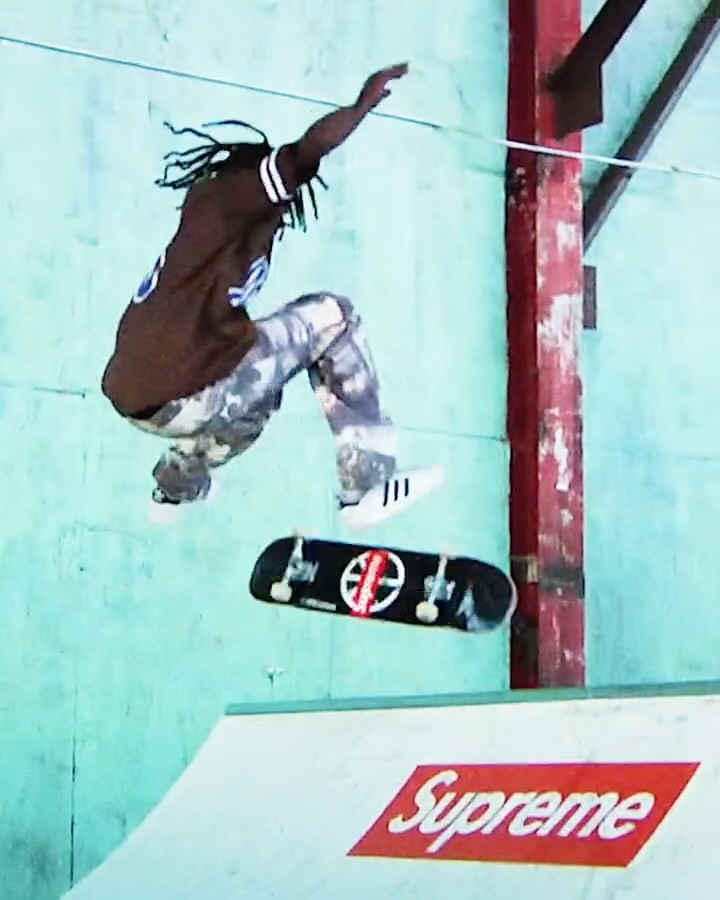 The Supreme Keen Mini Ramp, a half pipe accessory from Supreme's Fall Winter 2026 collection