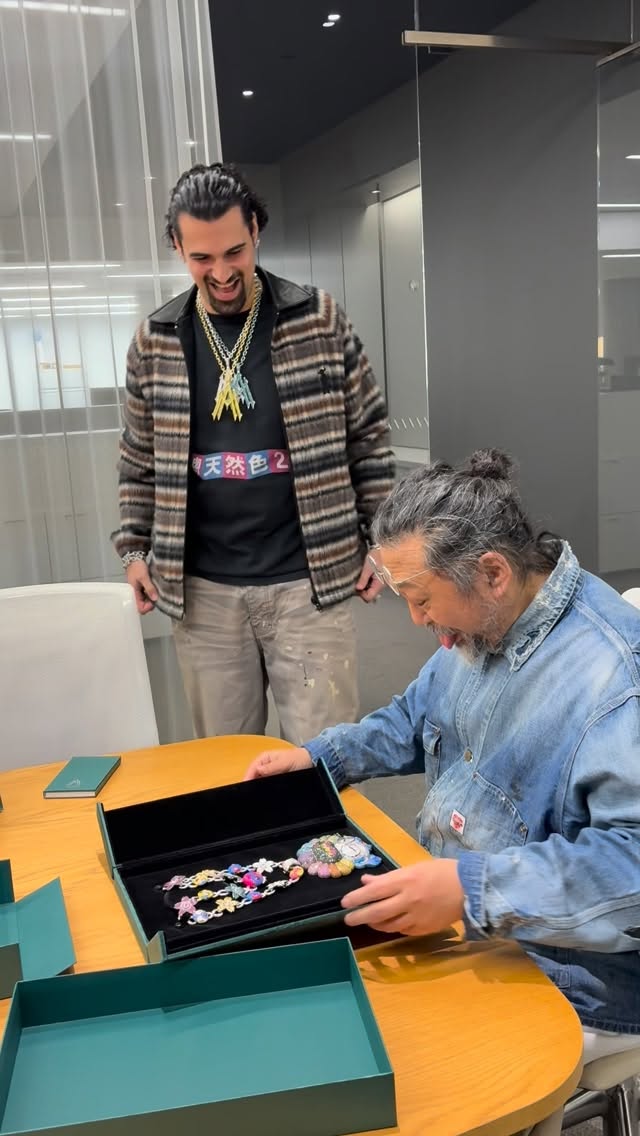MURAKAMI FLOWER BECOMES ALEX MOSS FINE JEWELRY