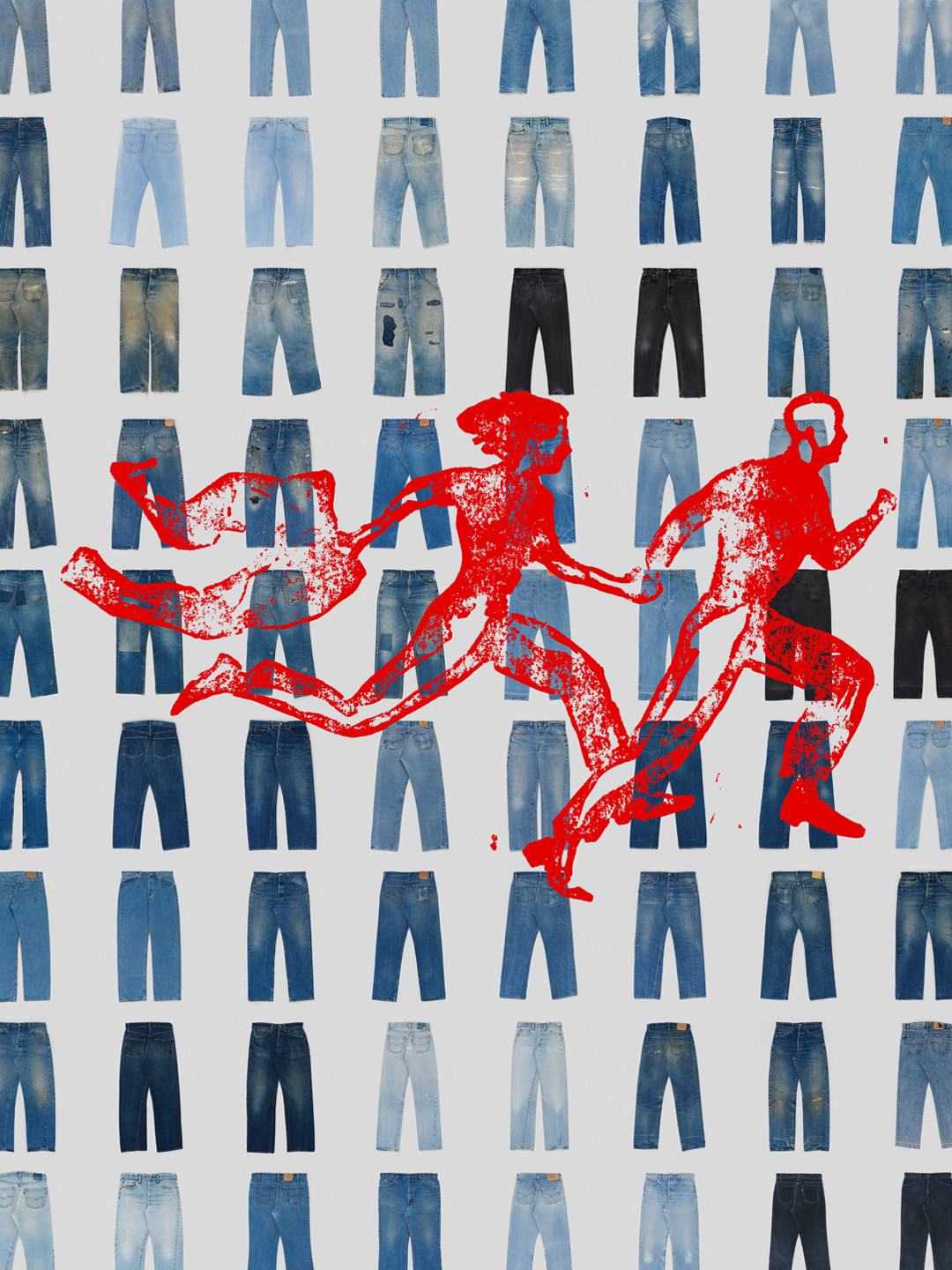 Cover image from the latedenim identity designed by sensitive.work
