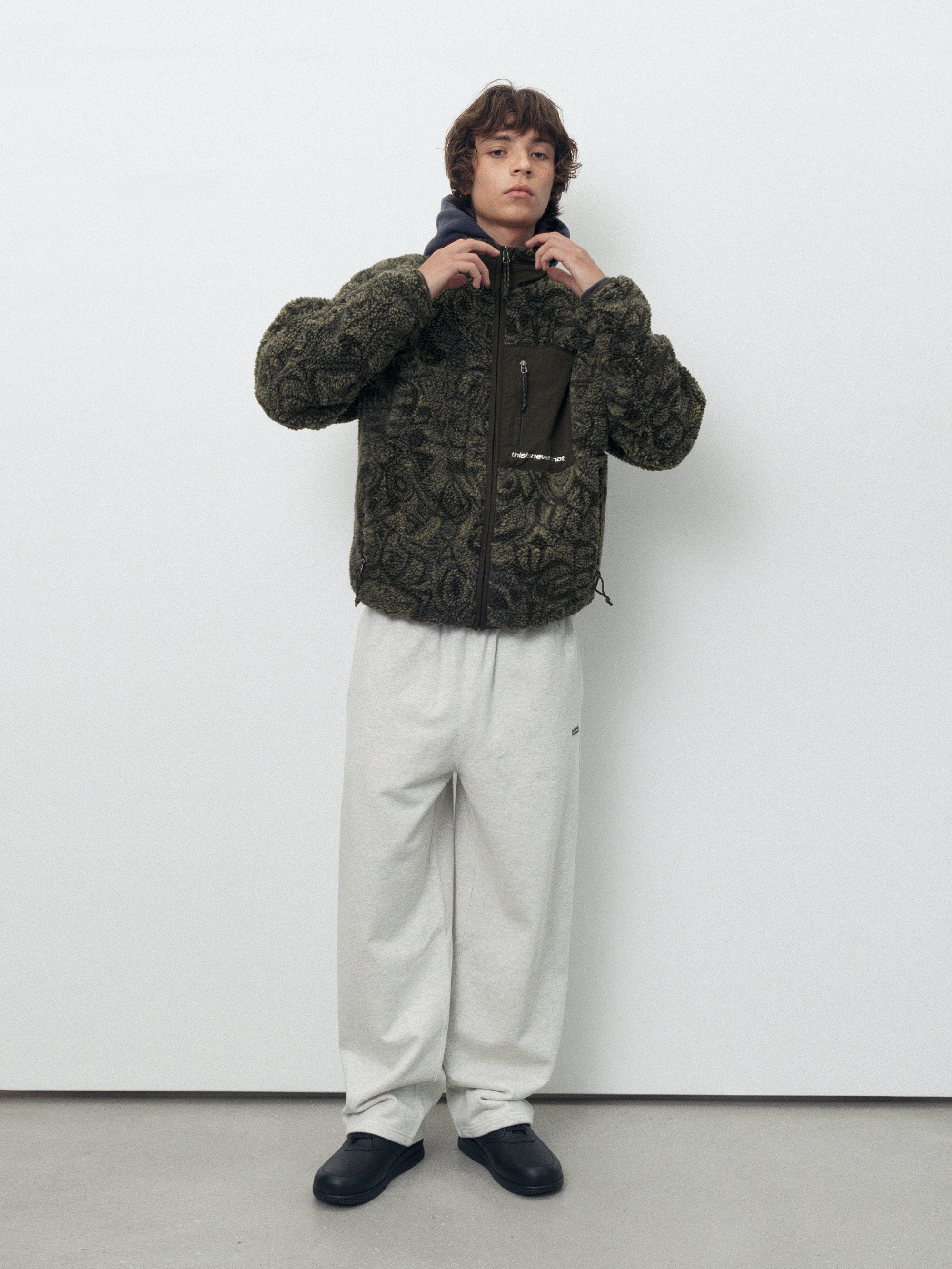A model wearing a look from thisisneverthat's Winter 2026 Collection 1st Release