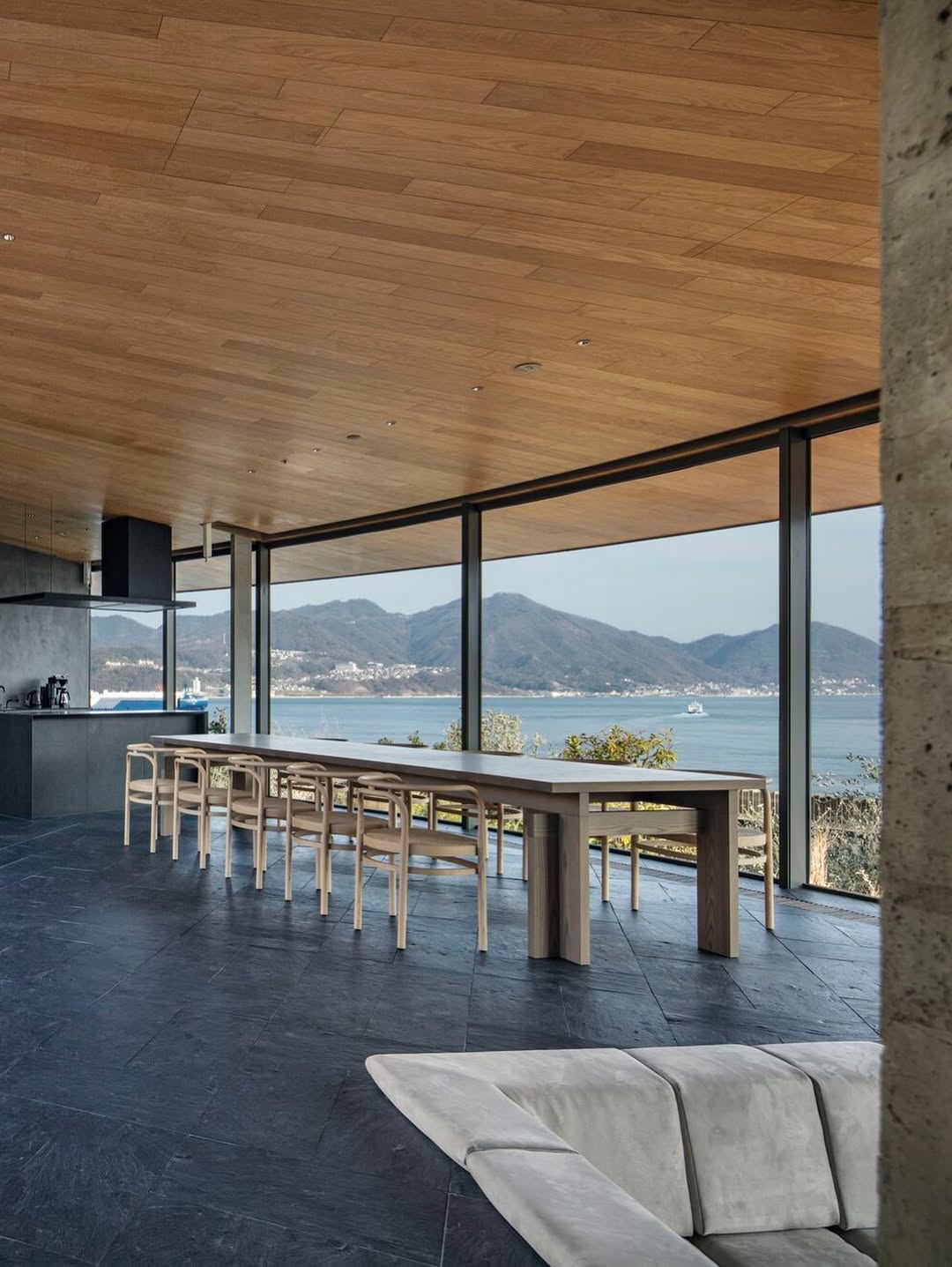 BIG Built Three Rammed Earth Villas Into a Japanese Island (image 8)