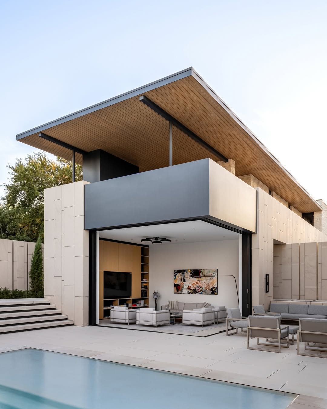 OCTANT HOUSE BY MF ARCHITECTURE MAKES THE GARAGE THE CENTRAL SPACE (image 8)