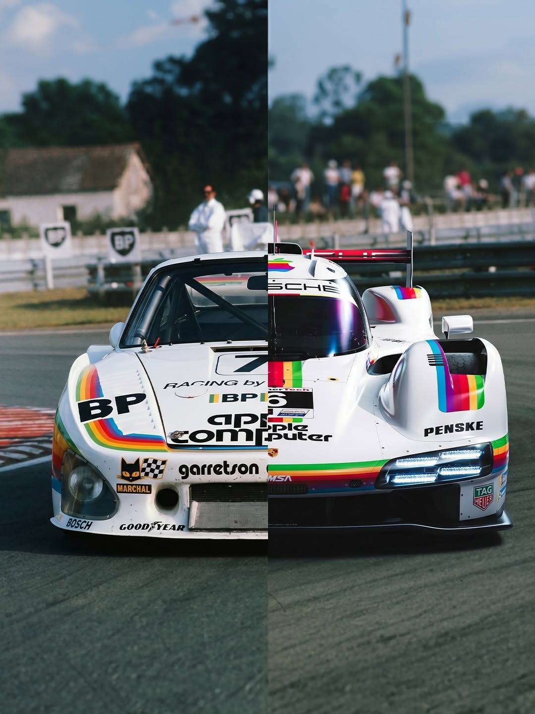 Dick Barbour's 1980 Porsche Wore Apple's Logo. Porsche Penske Ran It Back at Laguna Seca. (image 2)