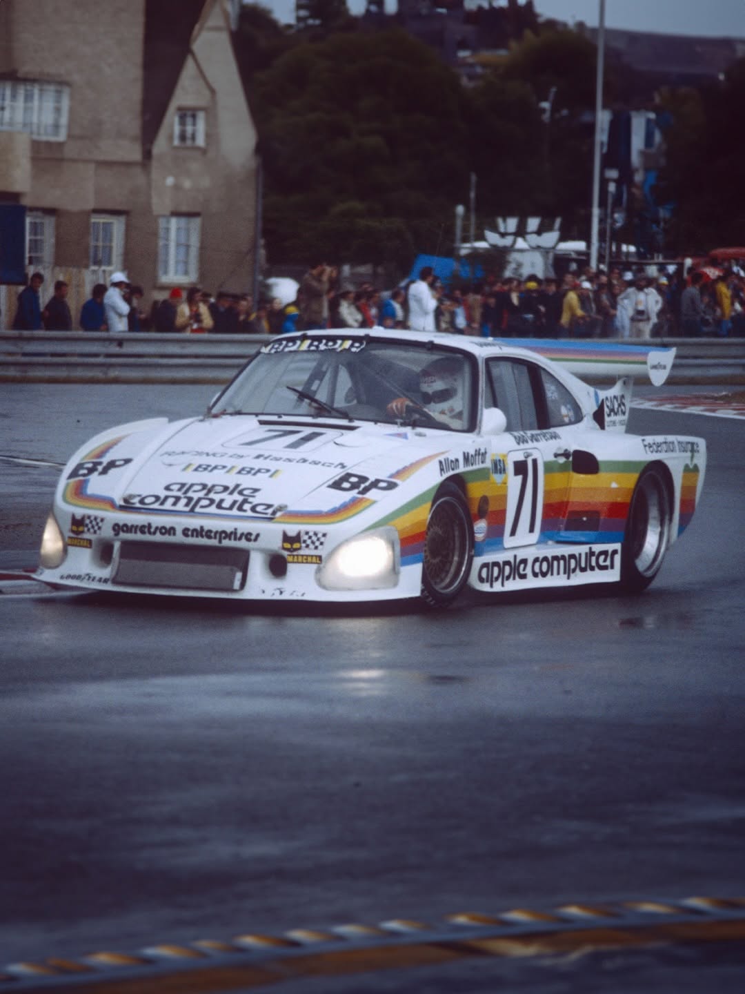 Dick Barbour's 1980 Porsche Wore Apple's Logo. Porsche Penske Ran It Back at Laguna Seca. (image 5)