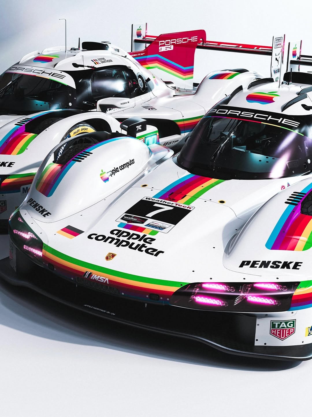 Dick Barbour's 1980 Porsche Wore Apple's Logo. Porsche Penske Ran It Back at Laguna Seca. (image 7)