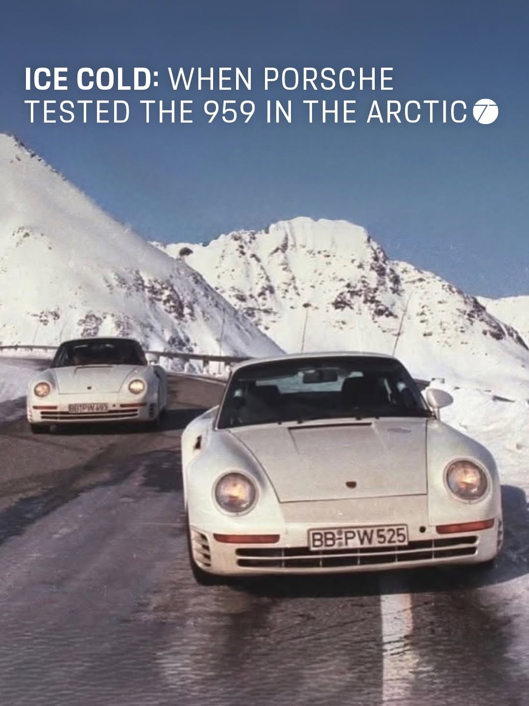 TYPE7 UNCOVERS THE PORSCHE 959 SECRET DESERT TESTS