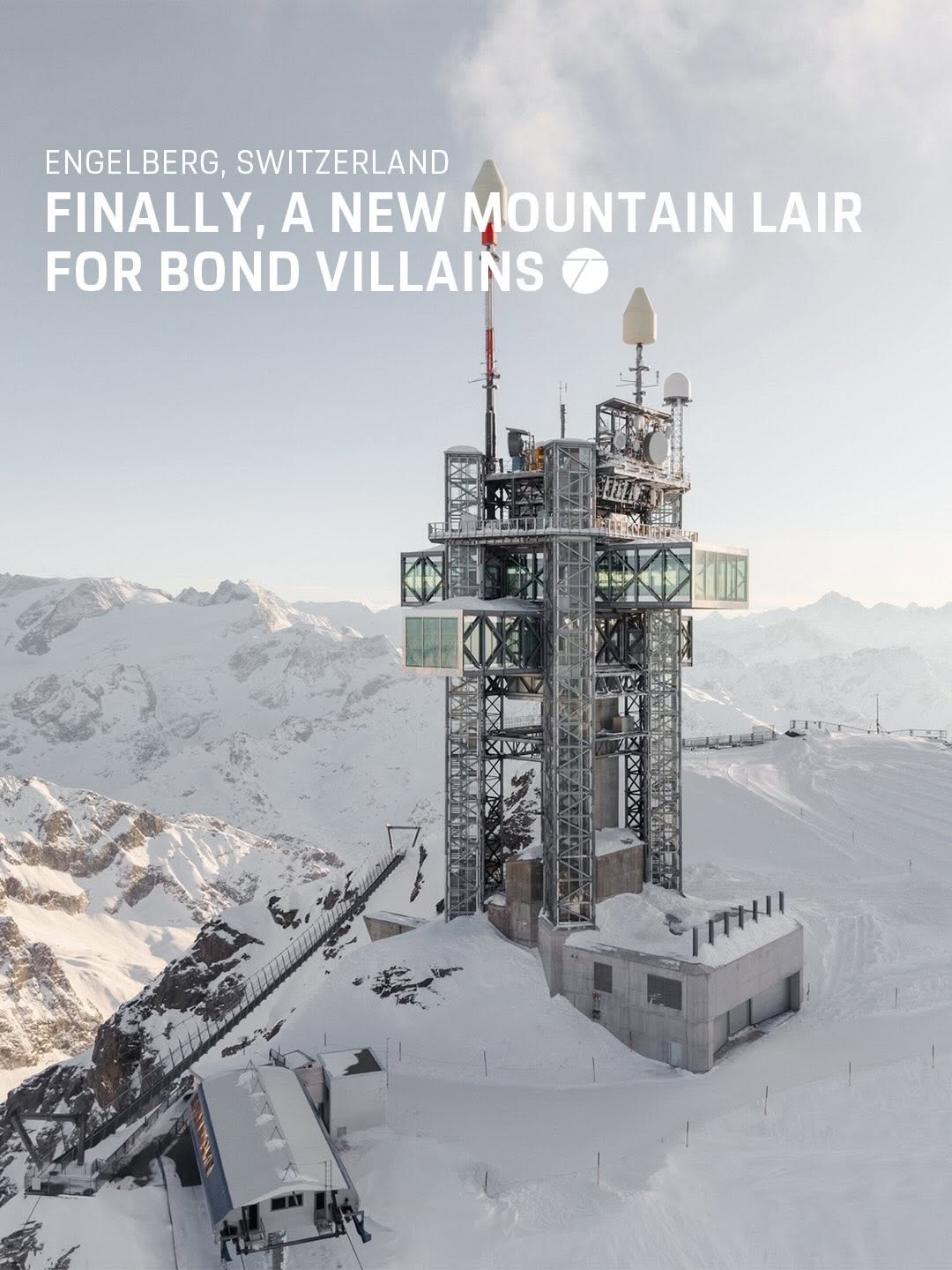 HERZOG DE MEURON TURNS AN ARMY TOWER INTO A PEAK