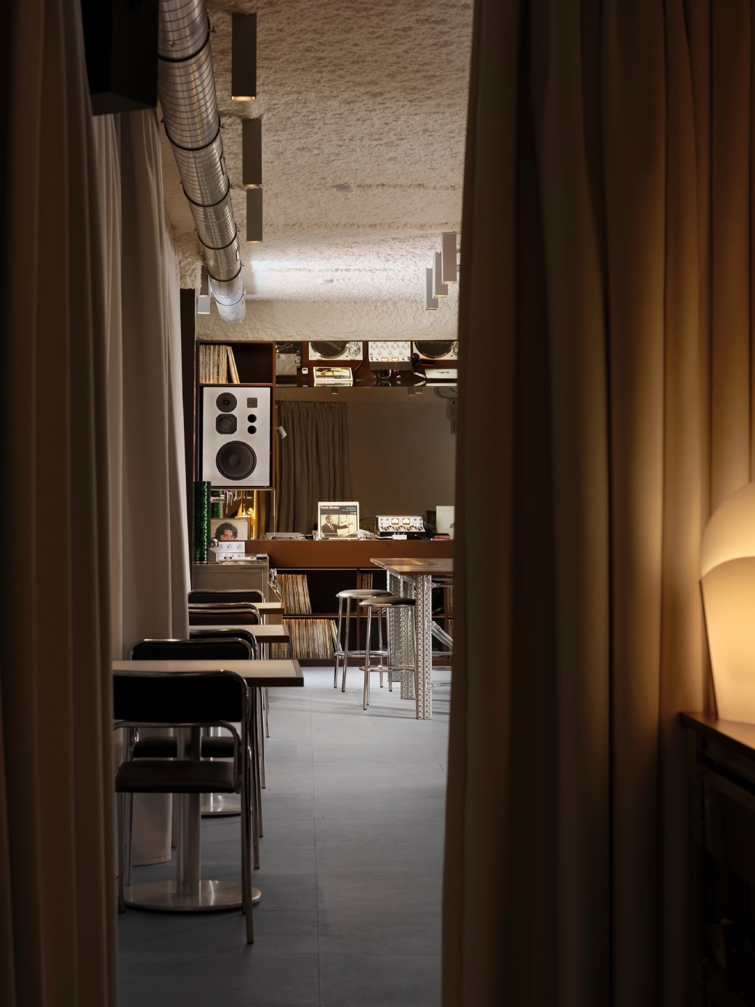 TABERNA MARTHA'S LISTENING ROOM SITS BEHIND VELVET CURTAINS (image 2)