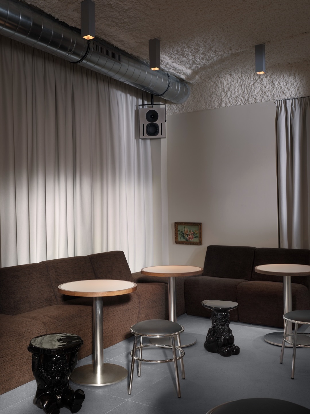 TABERNA MARTHA'S LISTENING ROOM SITS BEHIND VELVET CURTAINS (image 5)