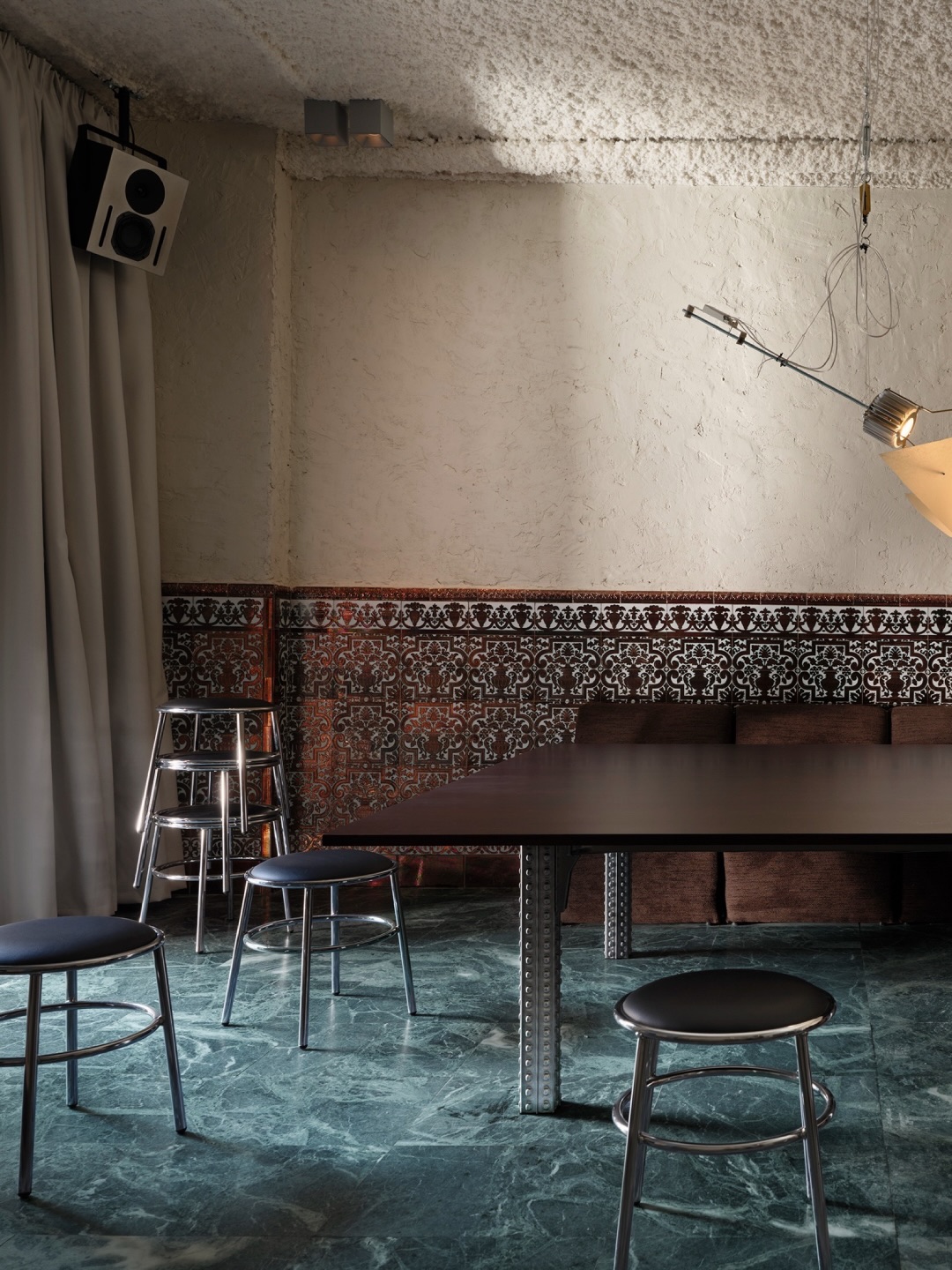 TABERNA MARTHA'S LISTENING ROOM SITS BEHIND VELVET CURTAINS (image 8)