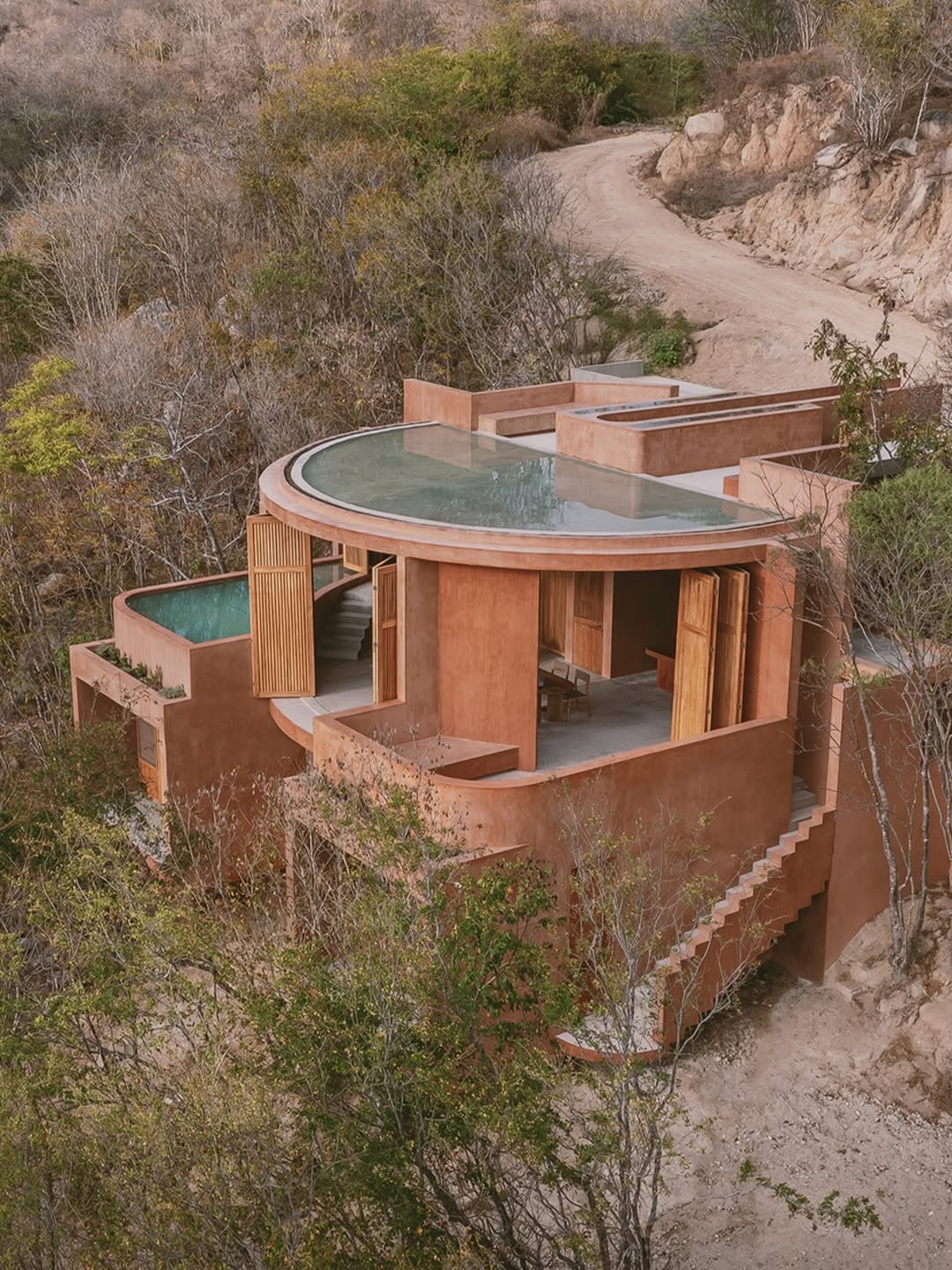CASA TOBI SITS ON OAXACAN CLIFF FOR ONE SPECIFIC PURPOSE