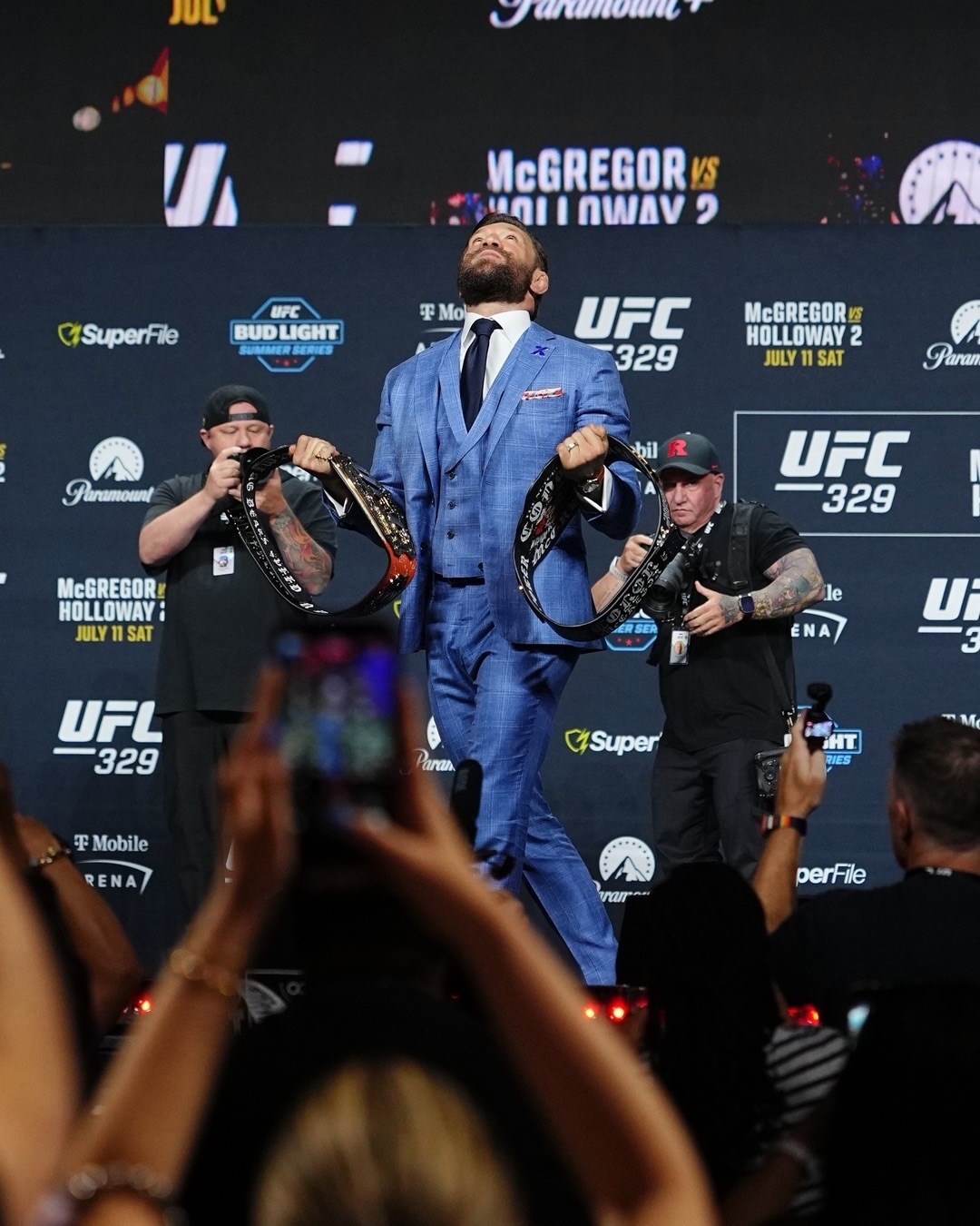 MCGREGOR VS HOLLOWAY 2 HEADLINES UFC 329 JULY 11 (image 2)