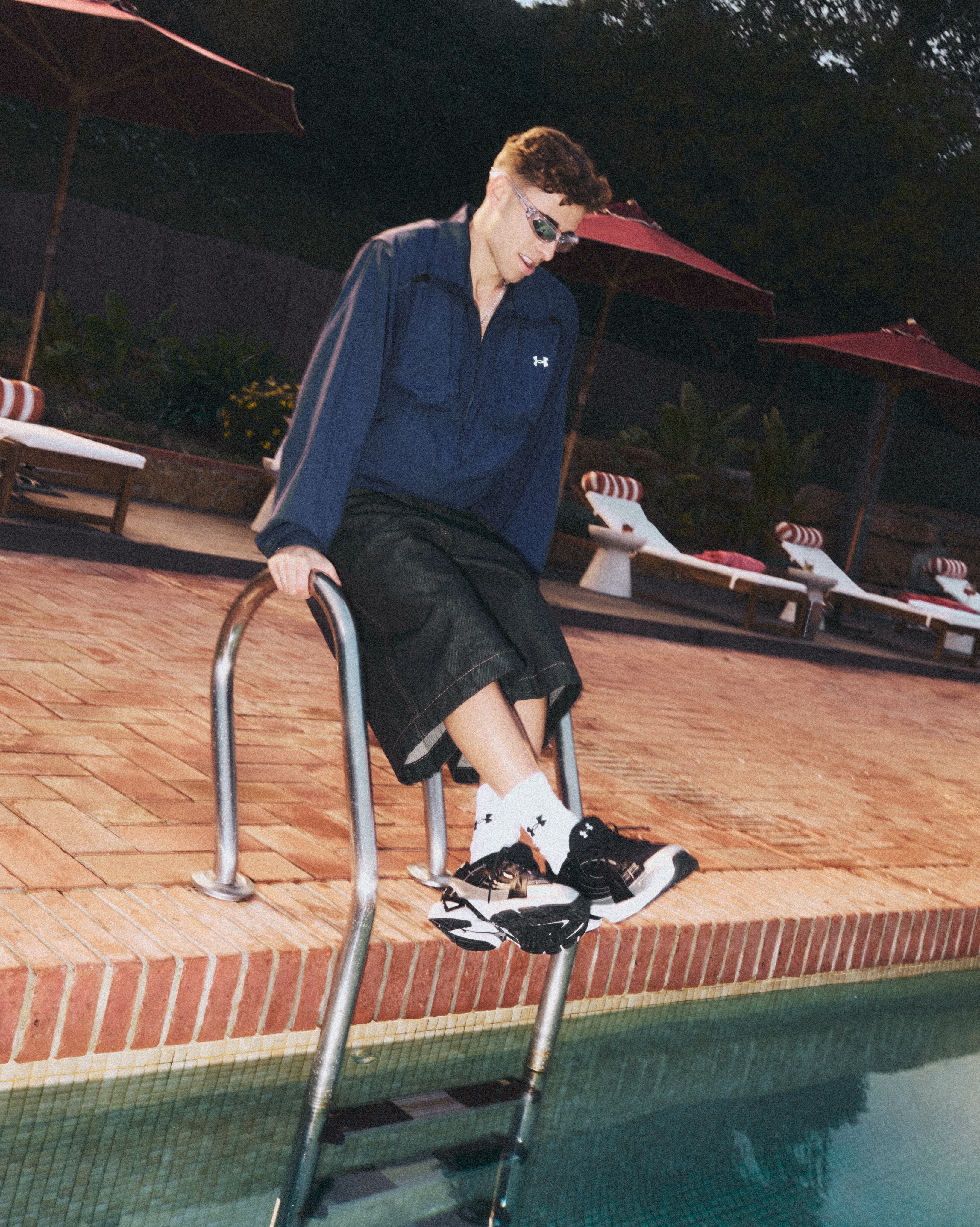 Fermín López wearing Under Armour Unstoppable sportswear for the Rest Less campaign