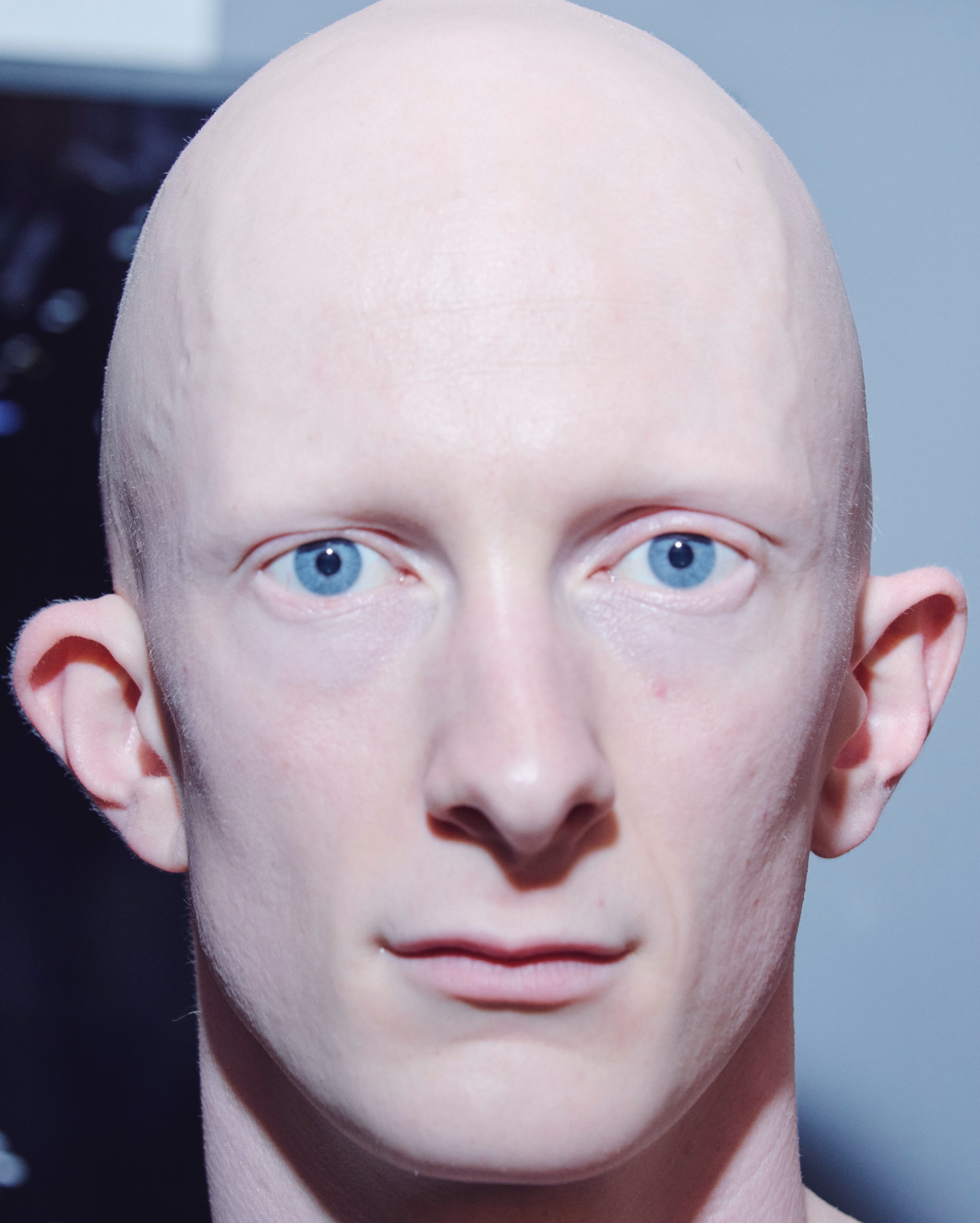 Backstage from the Vetements Spring 2027 show, credited to photographer fakebible_3b.