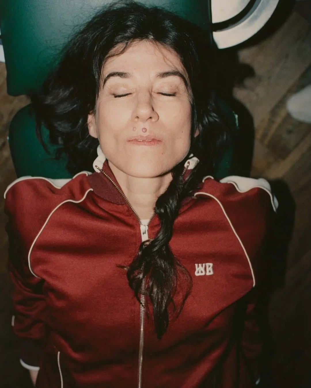 WALES BONNER MOTION TRACKSUIT SS26 ON BELLA FREUD (image 2)
