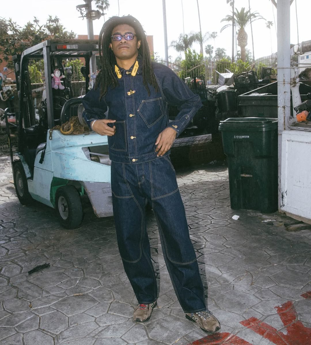 BRAIN DEAD TYPE 02 INDIGO ENGINEER JACKET NOW ONLINE