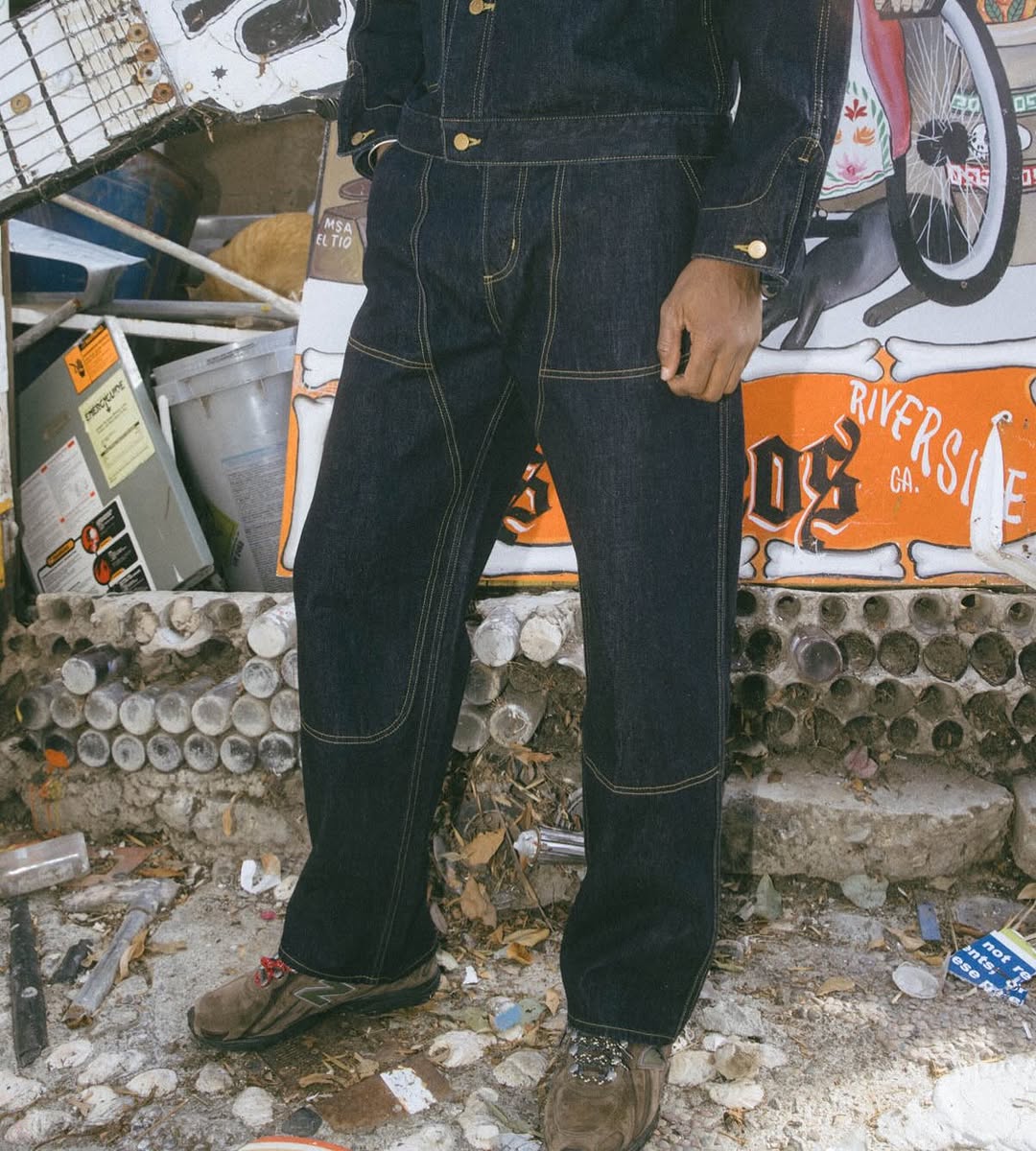 BRAIN DEAD TYPE 02 INDIGO ENGINEER JACKET NOW ONLINE (image 3)