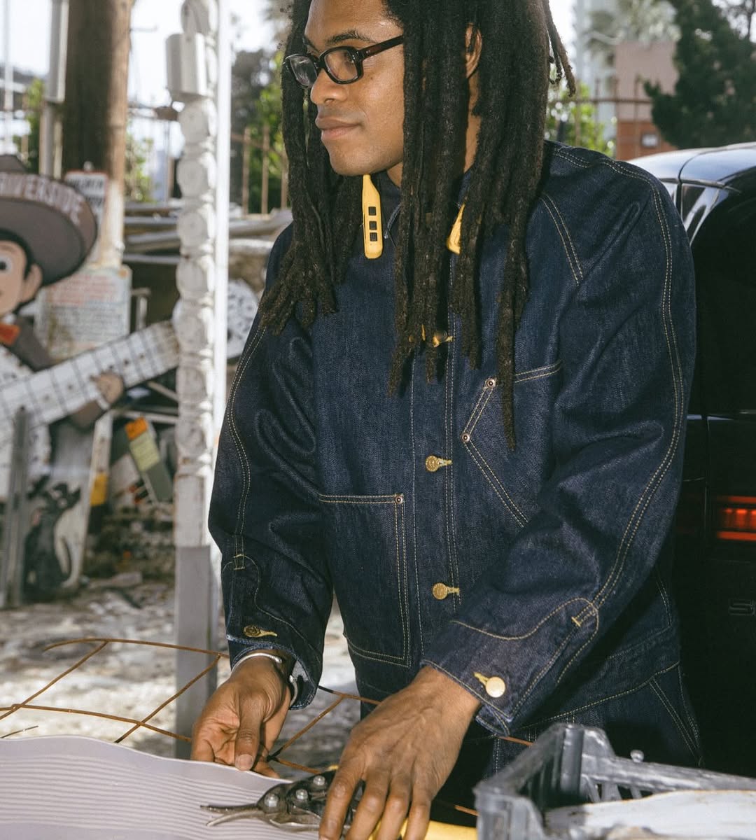 BRAIN DEAD TYPE 02 INDIGO ENGINEER JACKET NOW ONLINE (image 4)