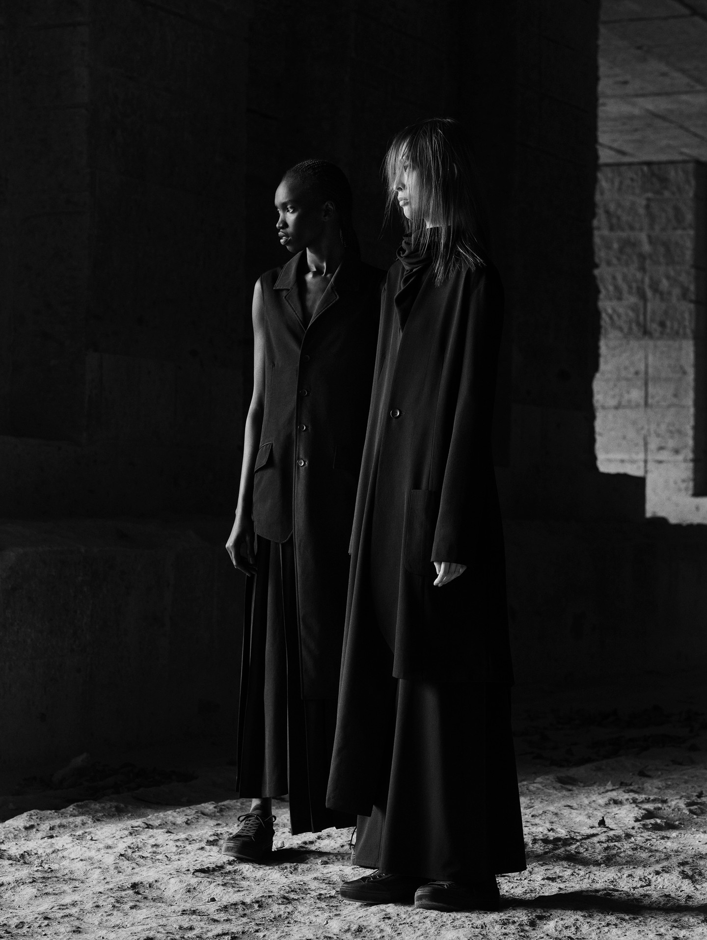 Promotional image for Yohji Yamamoto's Autumn Winter 2026 27 collections line