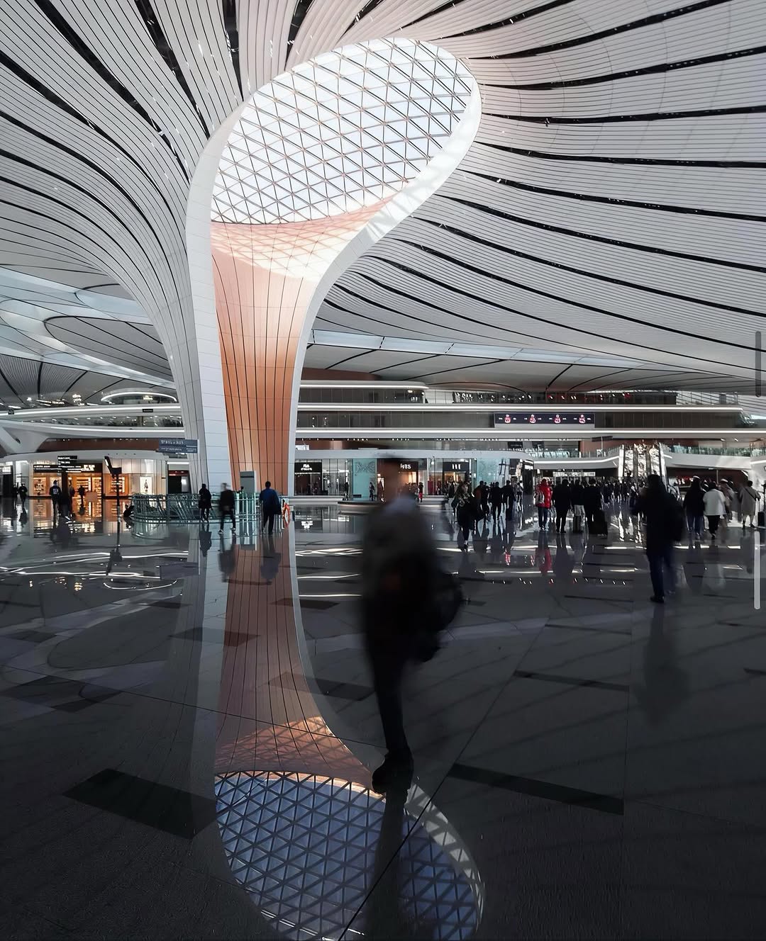 Zaha Hadid Architects Published 19 Renders of Beijing Daxing and Every One Is a Structural Argument (image 3)