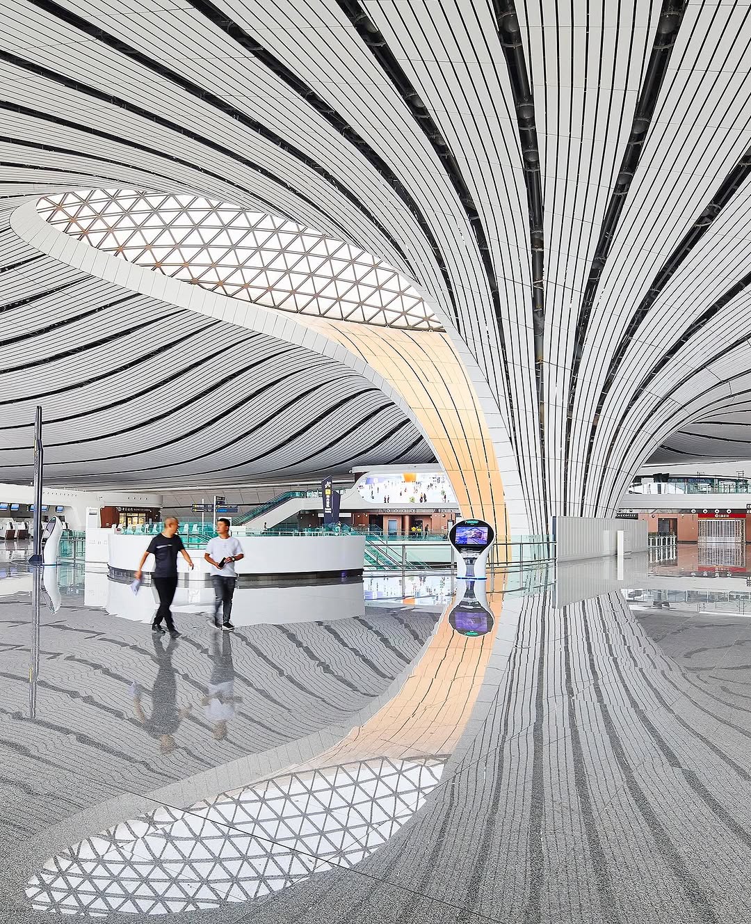 Zaha Hadid Architects Published 19 Renders of Beijing Daxing and Every One Is a Structural Argument (image 9)