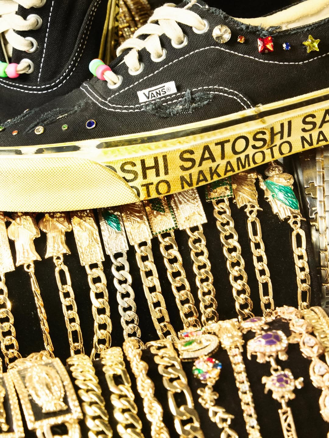 SATOSHI NAKAMOTO JUST BLESSED VANS' ERA 95 WITH LUCKY CHARMS (image 2)