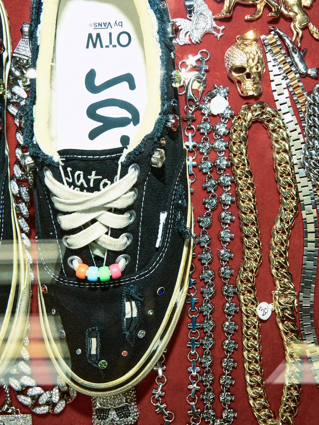 SATOSHI NAKAMOTO JUST BLESSED VANS' ERA 95 WITH LUCKY CHARMS