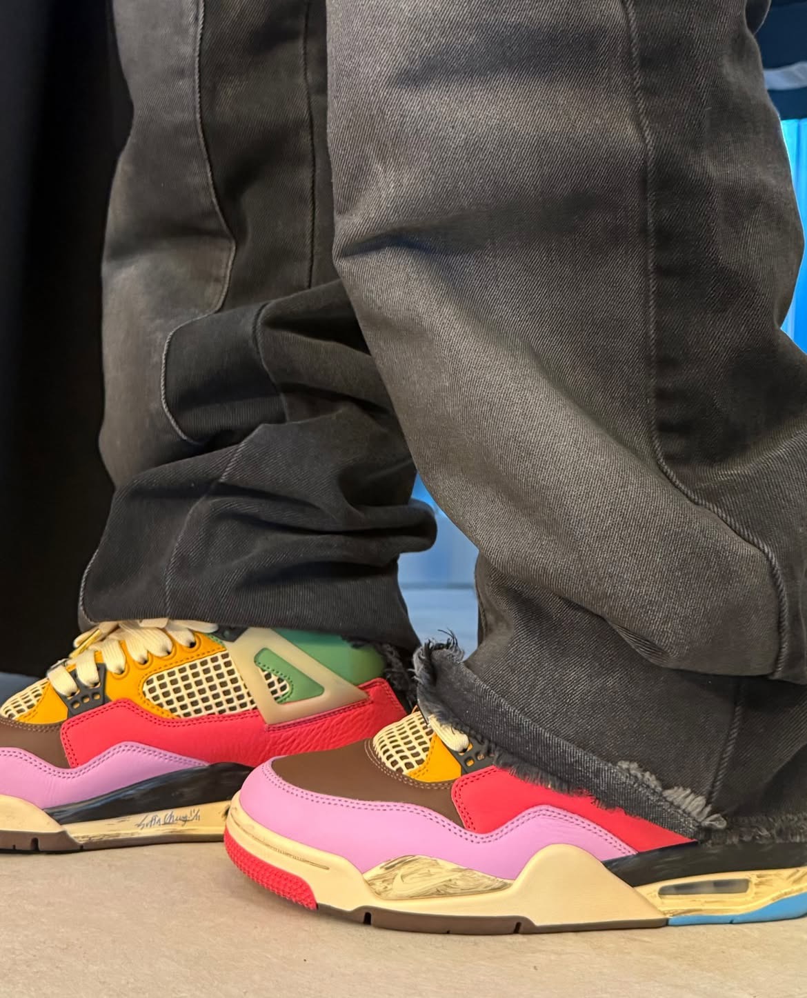 J Balvin debuts new Jordan 4 collab at Super Bowl LX