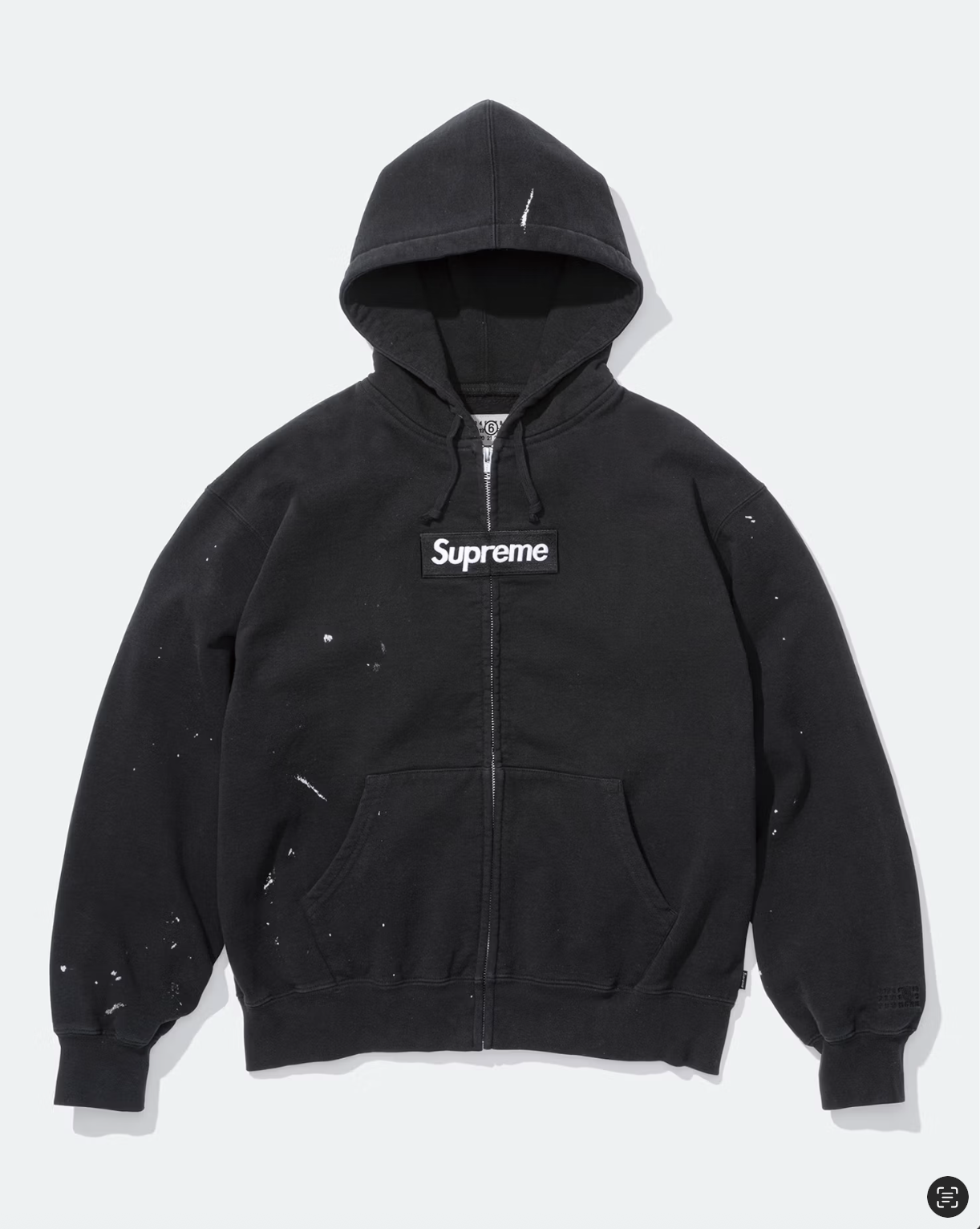 SUPREME AND MARGIELA JUST MADE THE FIRST ZIP UP BOX LOGO HOODIE EVER