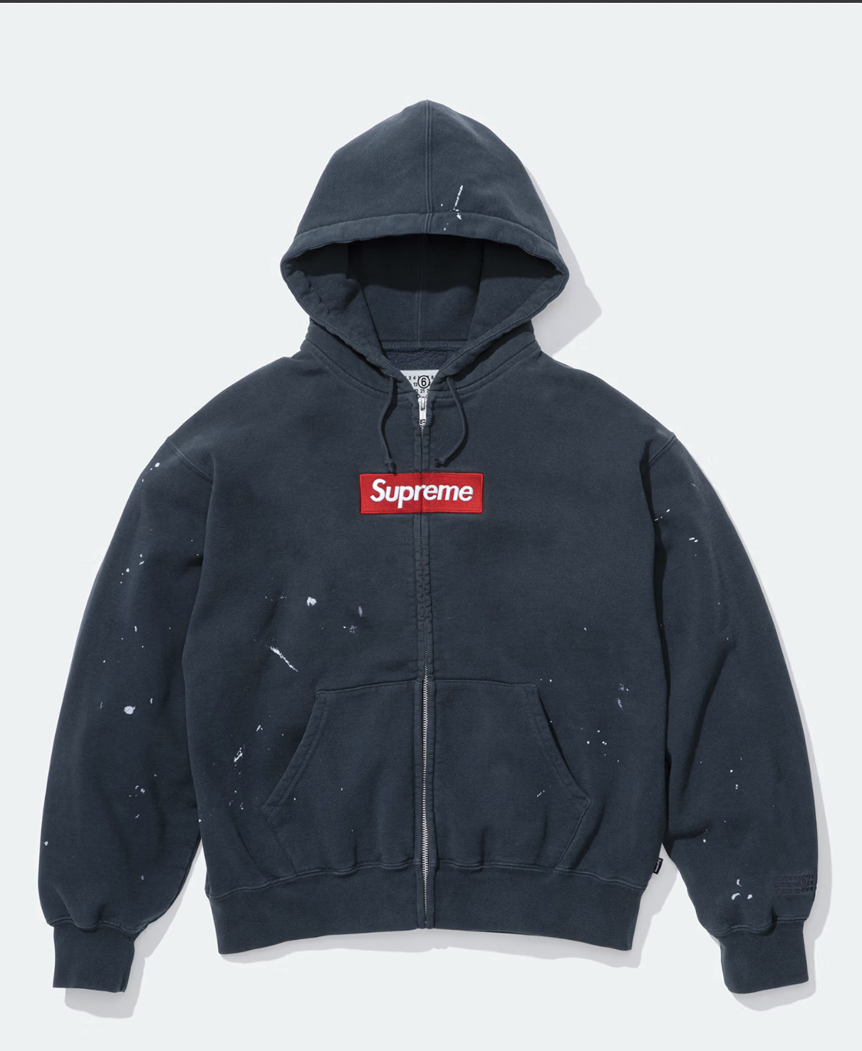 SUPREME AND MARGIELA JUST MADE THE FIRST ZIP UP BOX LOGO HOODIE EVER (image 3)